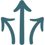 Arrow Direction Line SVG Icon